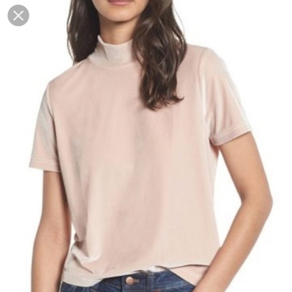 Madewell Velvet Crop Tee - Picture 7 of 7